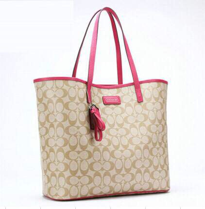 Luxury Handbags Coach Sophia Tote In Signature Canvas